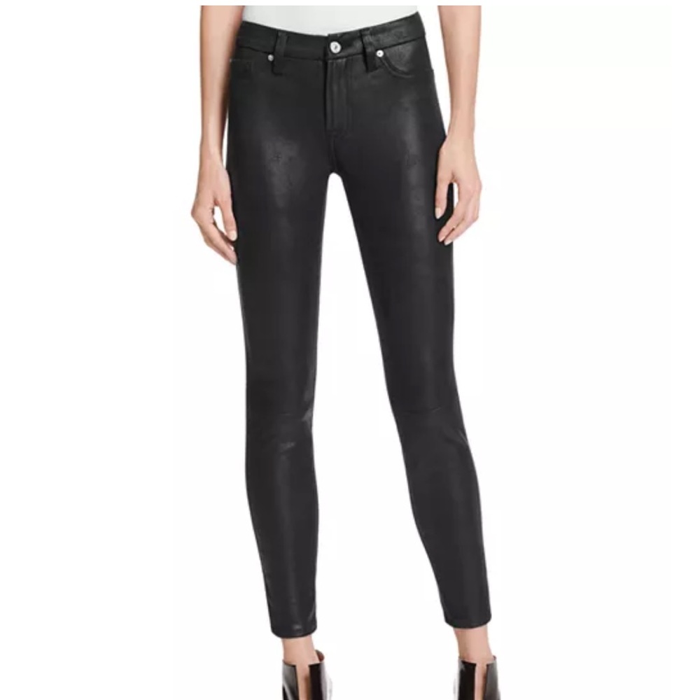 7 for all mankind coated jeans sz 32 - Picture 3 of 10